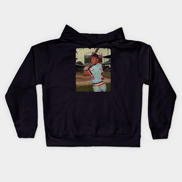 Kirby Puckett in Minnesota Twins Kids Hoodie by PESTA PORA